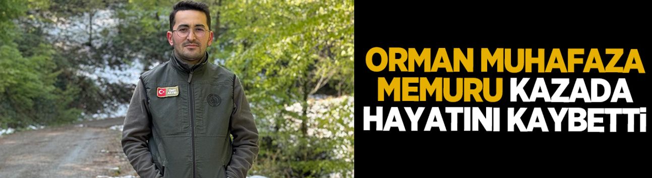 Feci kazada orman muhafaza memuru hayatını kaybetti