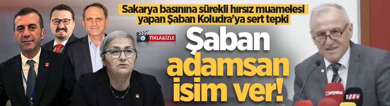 Şaban adamsan isim ver!