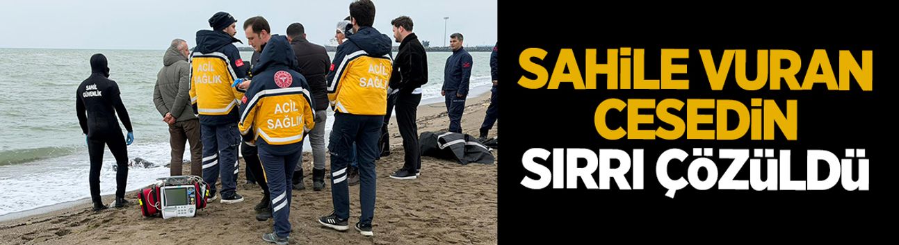 Karasu'da sahile vuran cesedin kimliği belli oldu; Tekne detayı!