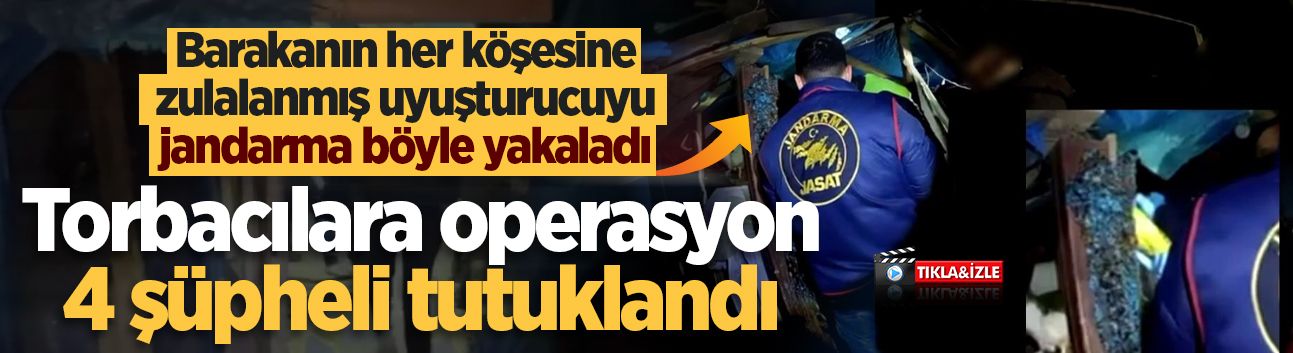 Karasu'da uyuşturucu operasyonu: 4 şüpheli tutuklandı