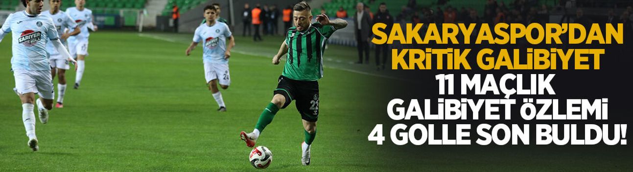 Sakaryaspor 4 Adana Demirspor 0