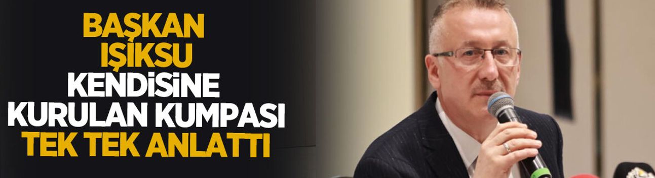 Başkan Işıksu AK Parti'den istifa etti; Kumpasa dikkat çekti