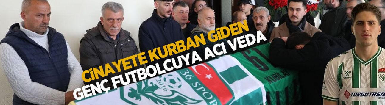 Silahlı saldırıda ölen genç futbolcu gözyaşları içinde toprağa verildi