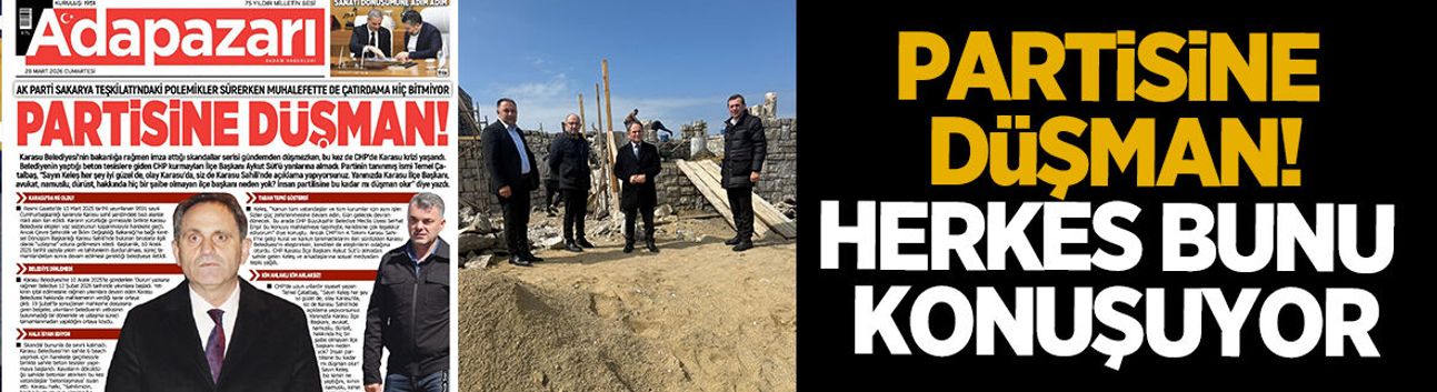 AK Parti Sakarya teşkilatındaki polimikler sürerken muhalefette de çatırdama hiç bitmiyor