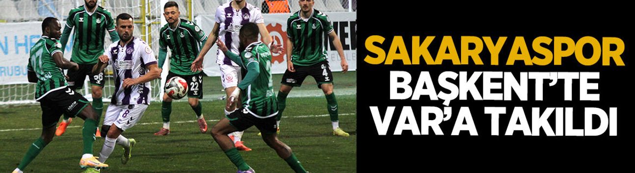 Keçiörengücü 1 Sakaryaspor 1