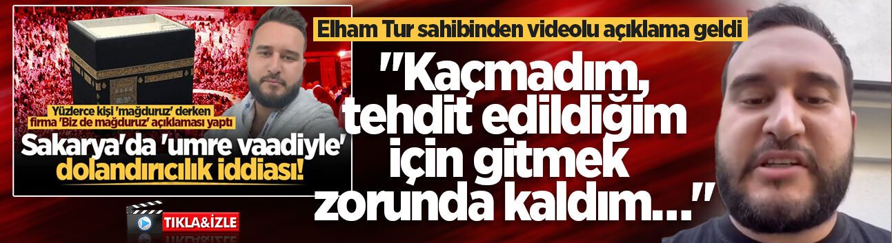 Elham Tur sahibinden videolu açıklama geldi: "Kaçmadım, tehdit edildiğim için gitmek zorunda kaldım…"